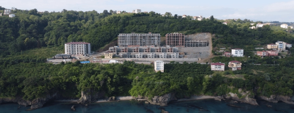 شقة مطلة على البحر الأسود في طرابزون