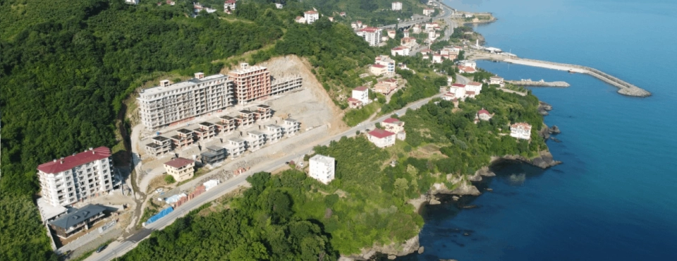 شقة مطلة على البحر الأسود في طرابزون