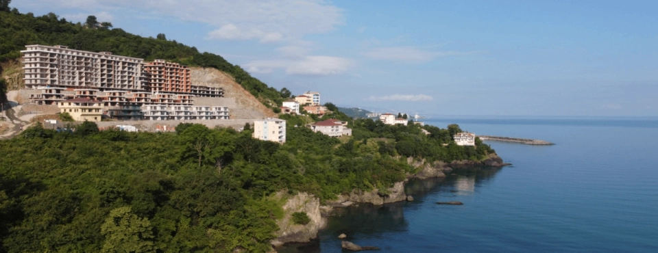 شقة مطلة على البحر الأسود في طرابزون