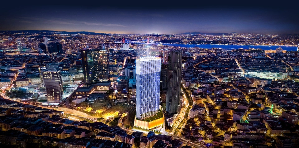 Units Built by the best Turkish construction company in the Bomonti region