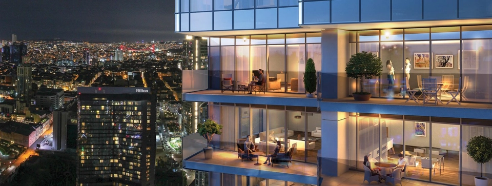 واحدهایی ساخته شده توسط بهترین شرکت ساخت‌وساز ترکیه در منطقه بومونتی