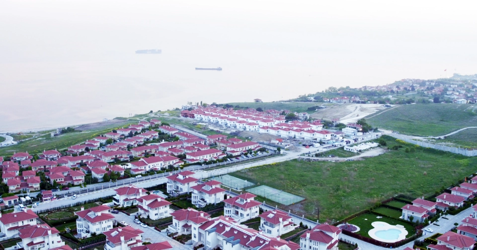 Villa with private beach in Yakuplu