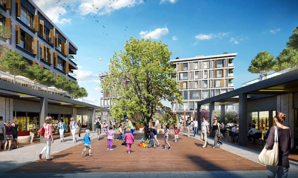 Ready to move apartment in Kadikoy area with Bosphorus view