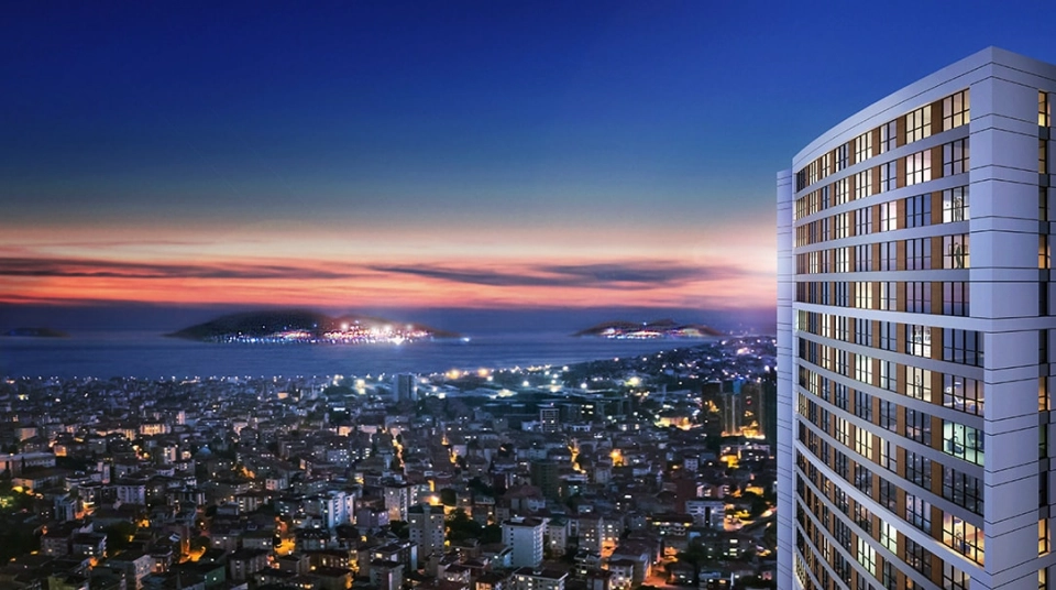 Luxury apartment with a Sea view of Marmara