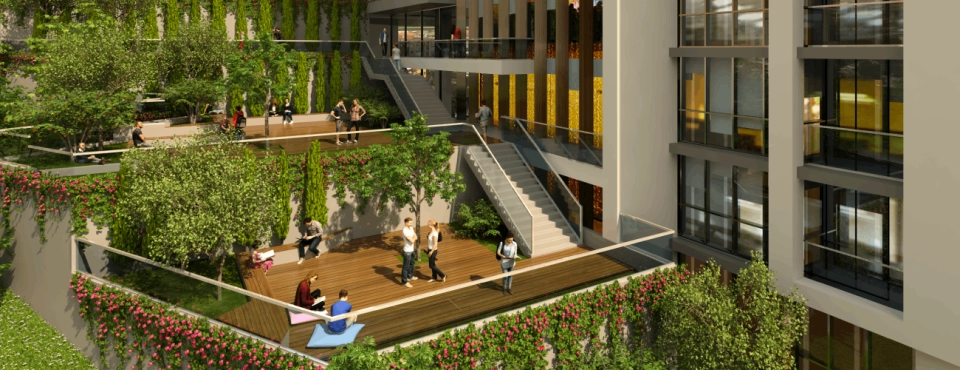 A project in the Kağıthane area on the Maslak Levent Mecidiyekoy axis