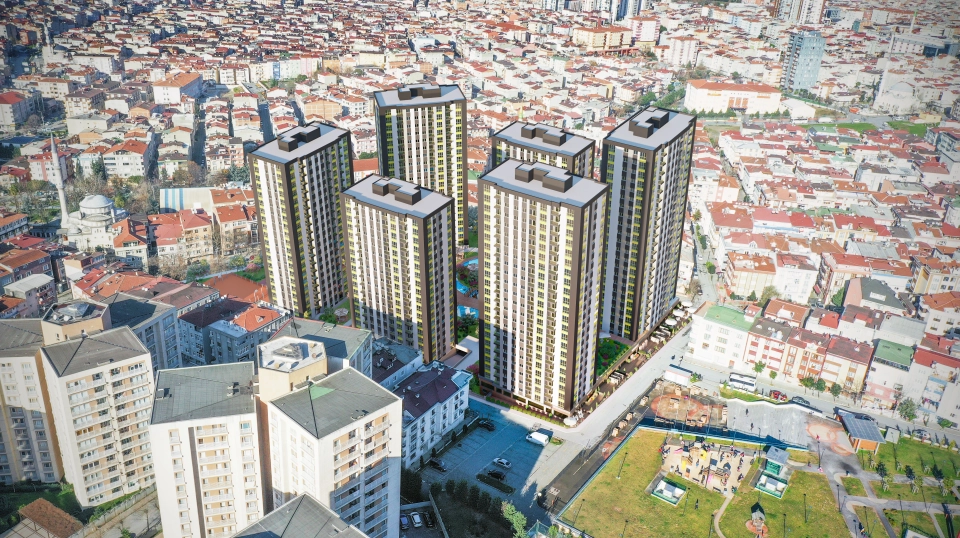 Apartment in the center of Istanbul with special payment terms
