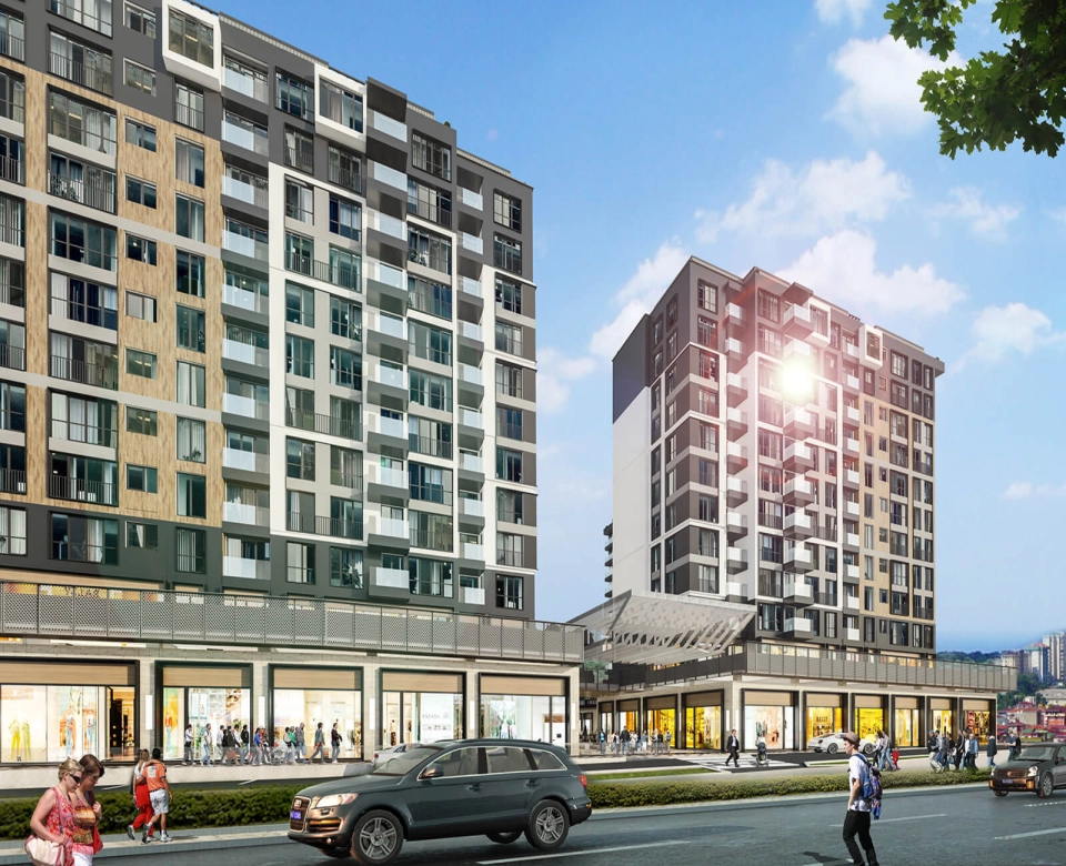 Luxurious project in the Asian district of Sultanbeyli