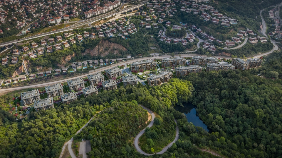 Appartement de luxe au coeur des forêts d'Istanbul