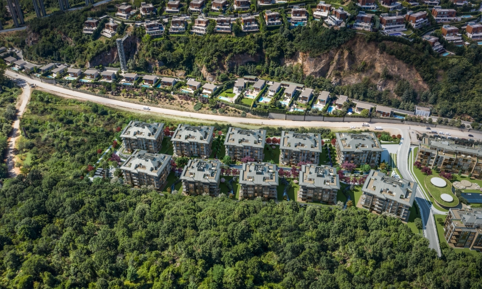 Luxury apartment in the heart of the forests of Istanbul