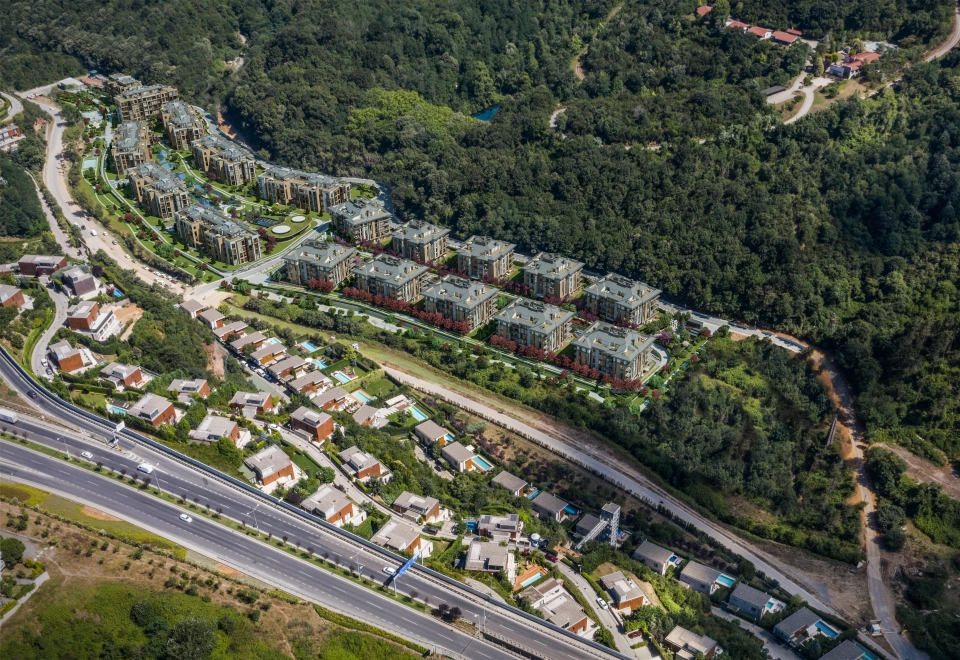 آپارتمانی لوکس در قلب جنگل‌های استانبول