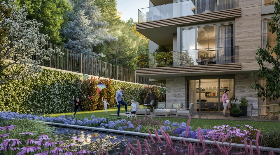 آپارتمانی لوکس در قلب جنگل‌های استانبول