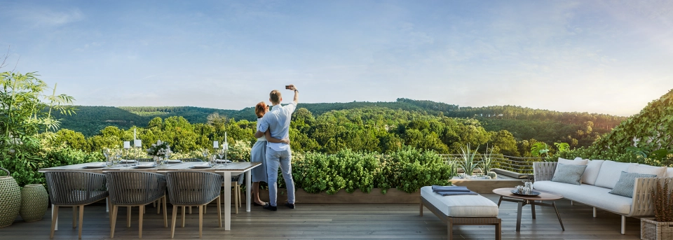 Luxury apartment in the heart of the forests of Istanbul