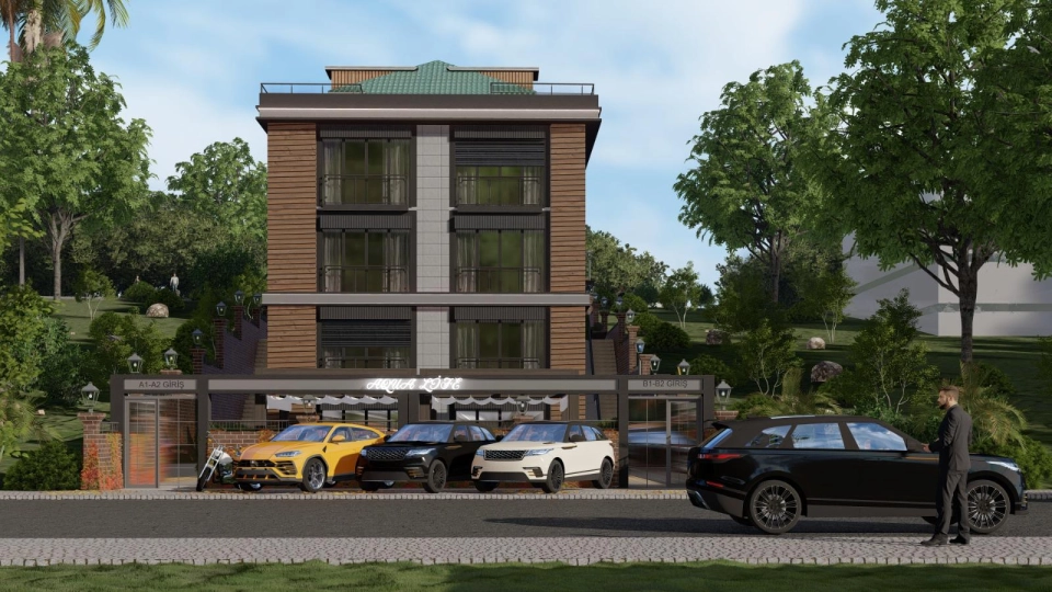 Villas de confort avec vue sur la mer Dans la région de Buyukcekmece adaptées à la citoyenneté turque