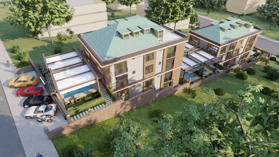 فلل مريحة مطلة على البحر في منطقة بويوك شكمجة مناسبة للجنسية التركية