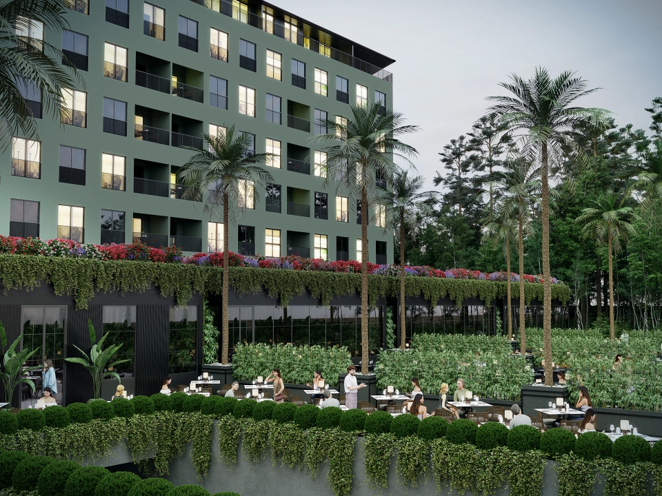 Apartment suitable for green life in city center