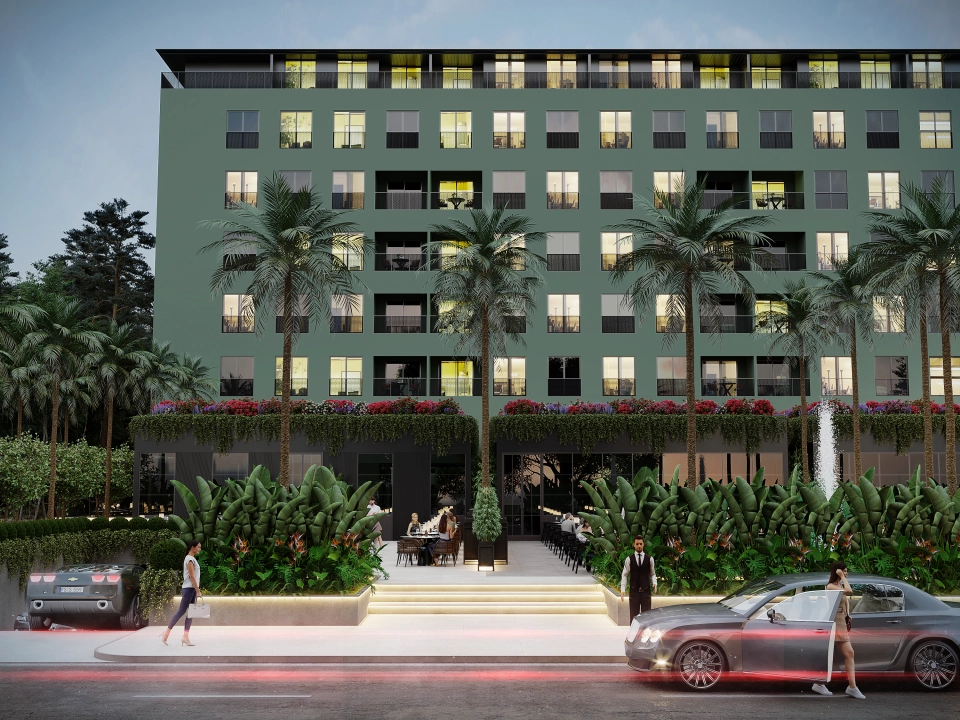 شقة في قلب المساحات الخضراء ووسط المدينة