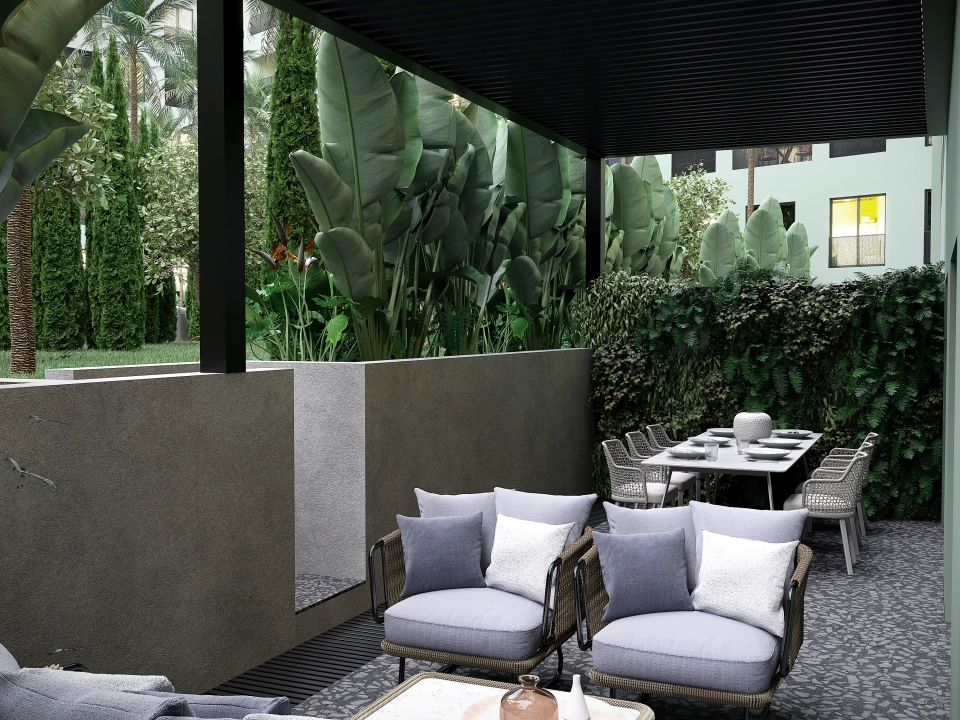 Apartment suitable for green life in city center