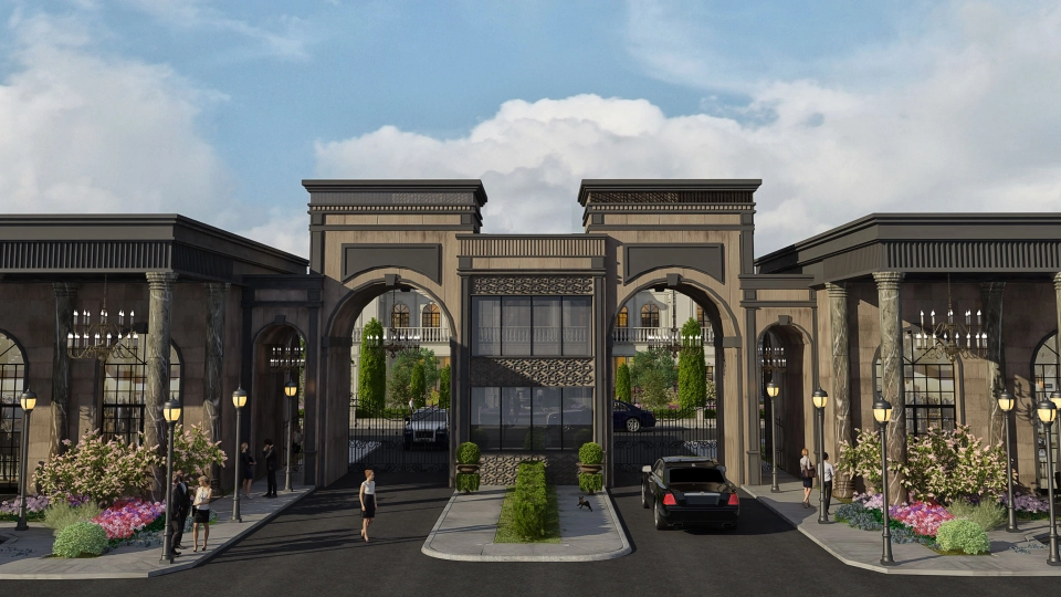 The most beautiful luxurious palaces in the Çekmeköy region