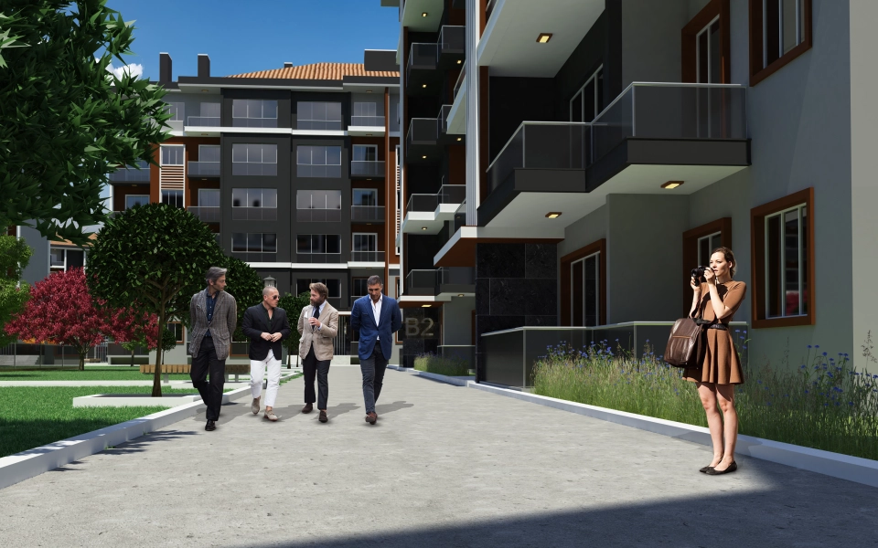 Apartments for family life in a modern and growing area Silivri