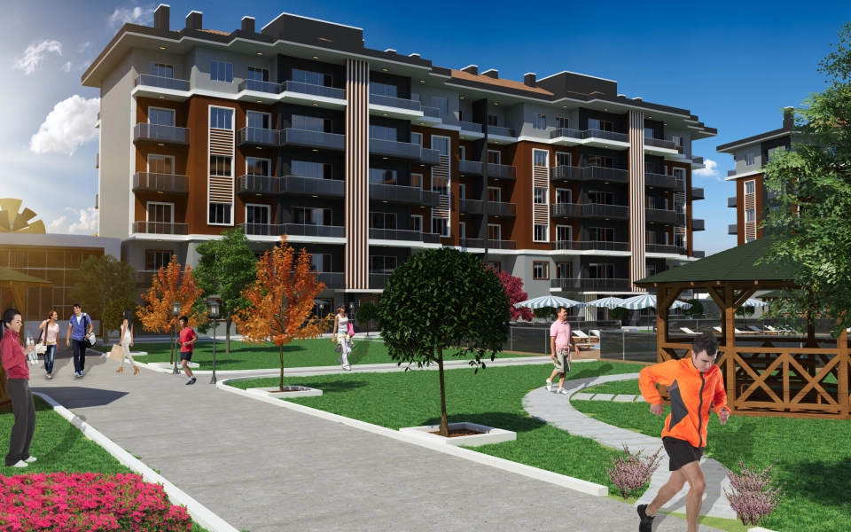 Apartments for family life in a modern and growing area Silivri