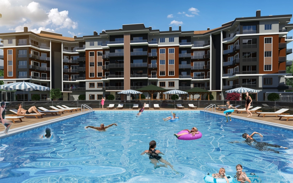 Apartments for family life in a modern and growing area Silivri