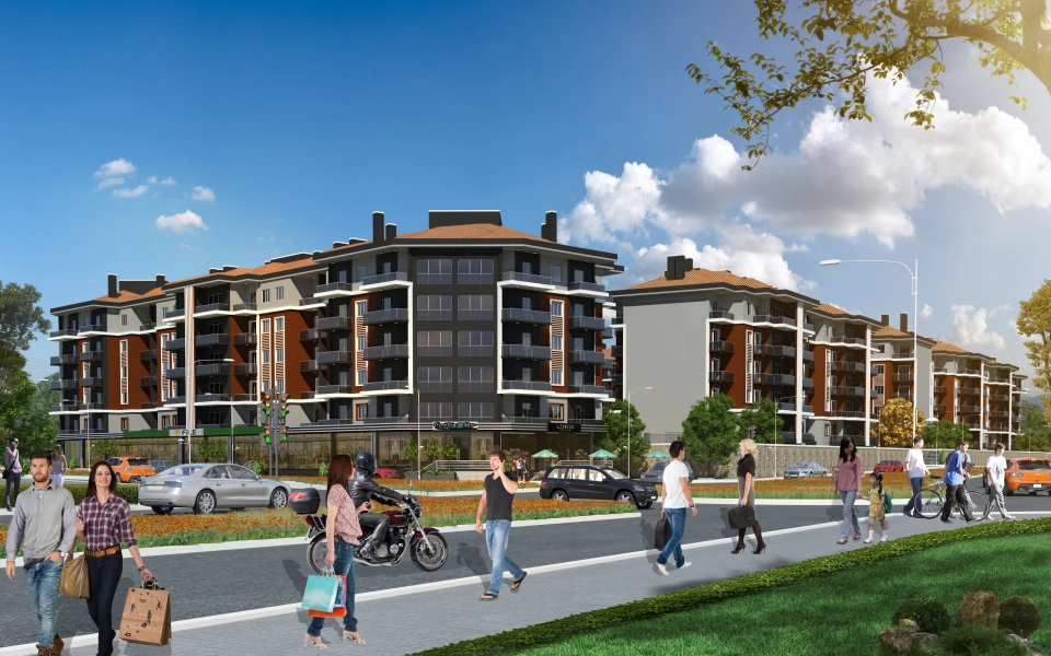 Apartments for family life in a modern and growing area Silivri