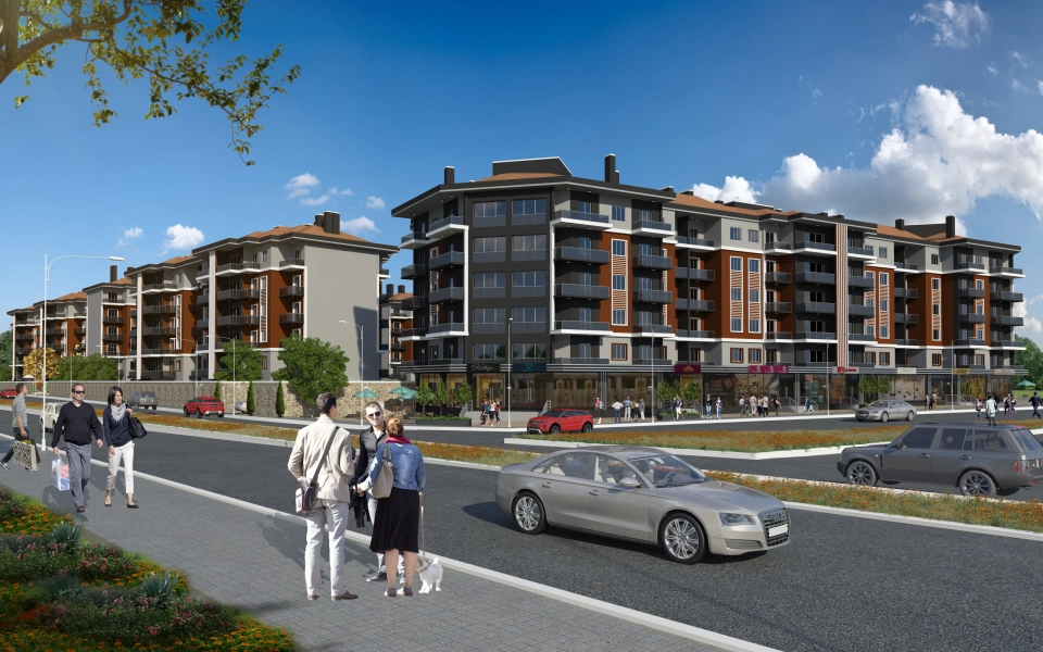 Apartments for family life in a modern and growing area Silivri