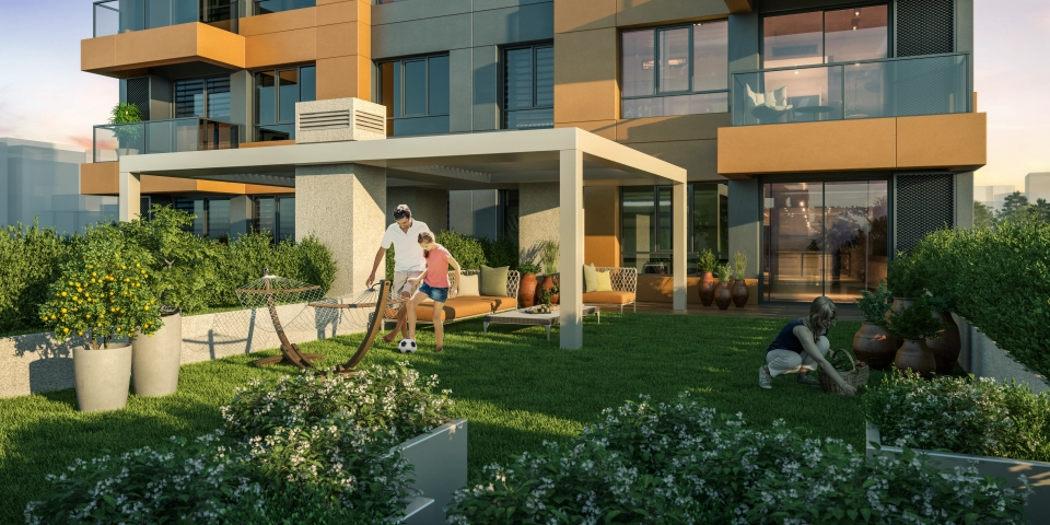 Apartments in the heights of Istanbul