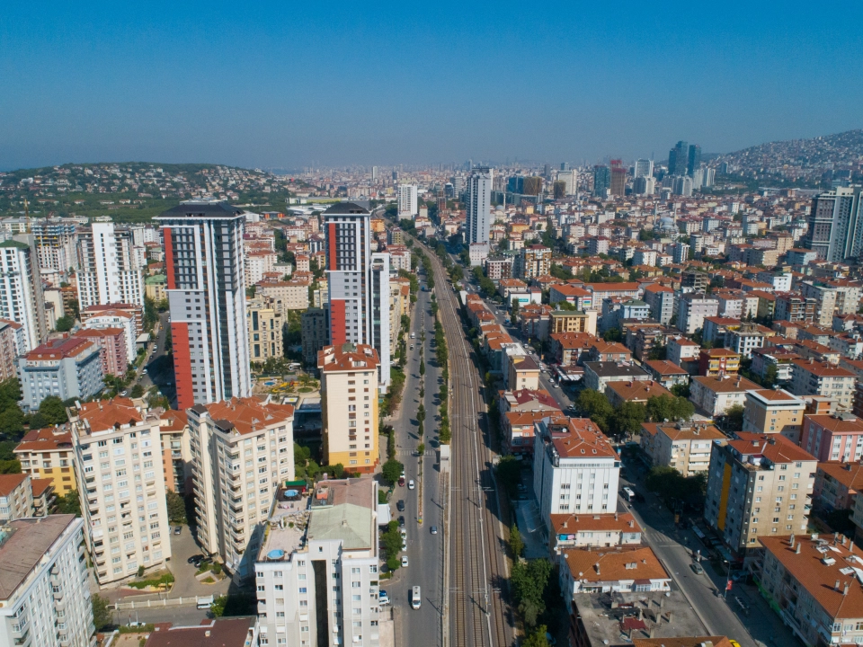 Apartments in the heights of Istanbul