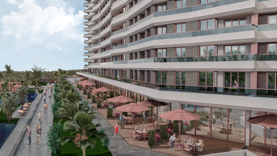 Büyükçekmece apartments with forest and sea views