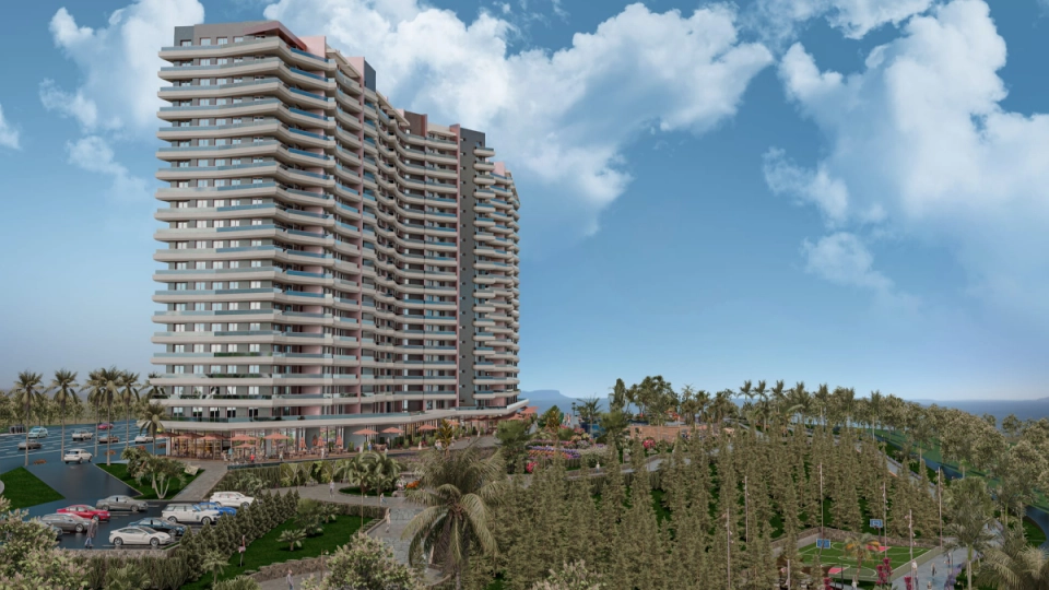Büyükçekmece apartments with forest and sea views