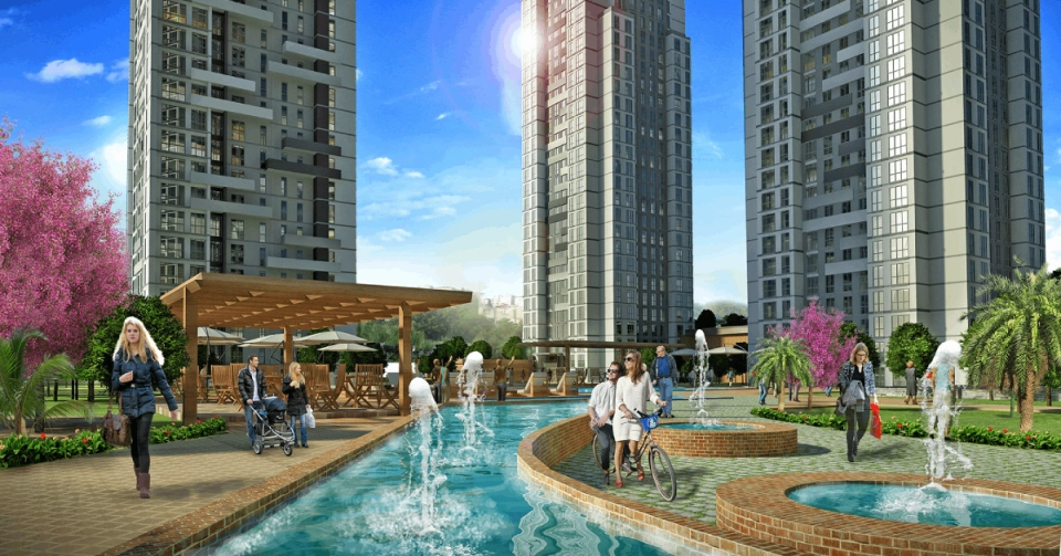 آپارتمانی با معماری مدرن در منطقه بیلیکدوزو