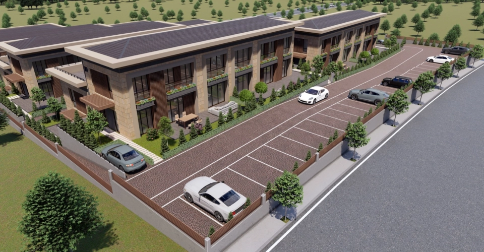 Villas with great design in Bahcesehir area