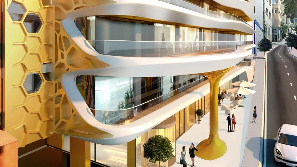 Unité de bureaux au cœur d'Istanbul à beyoglu