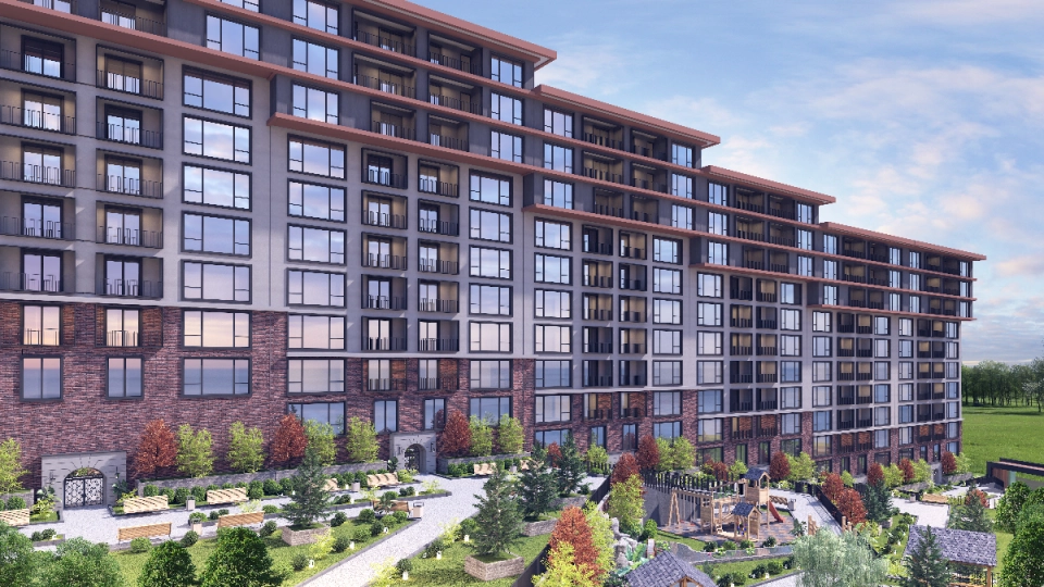 Vie de Luxe avec Vue sur les Îles des Princes dans le Quartier de Maltepe à Istanbul