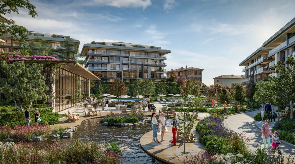 Units in the most unique neighborhood of Istanbul.