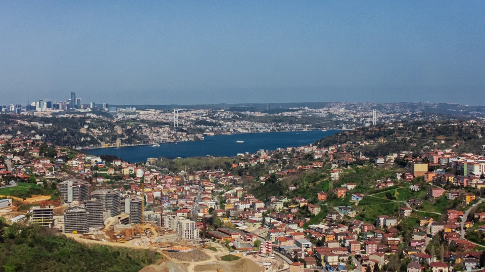 Bosphorus view apartment for sale