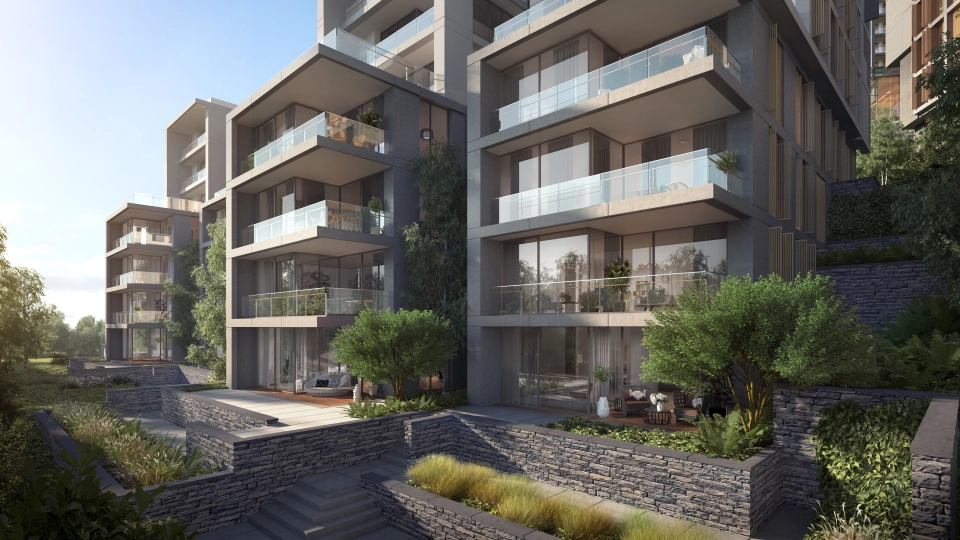 Apartment with a panoramic view of the Bosphorus