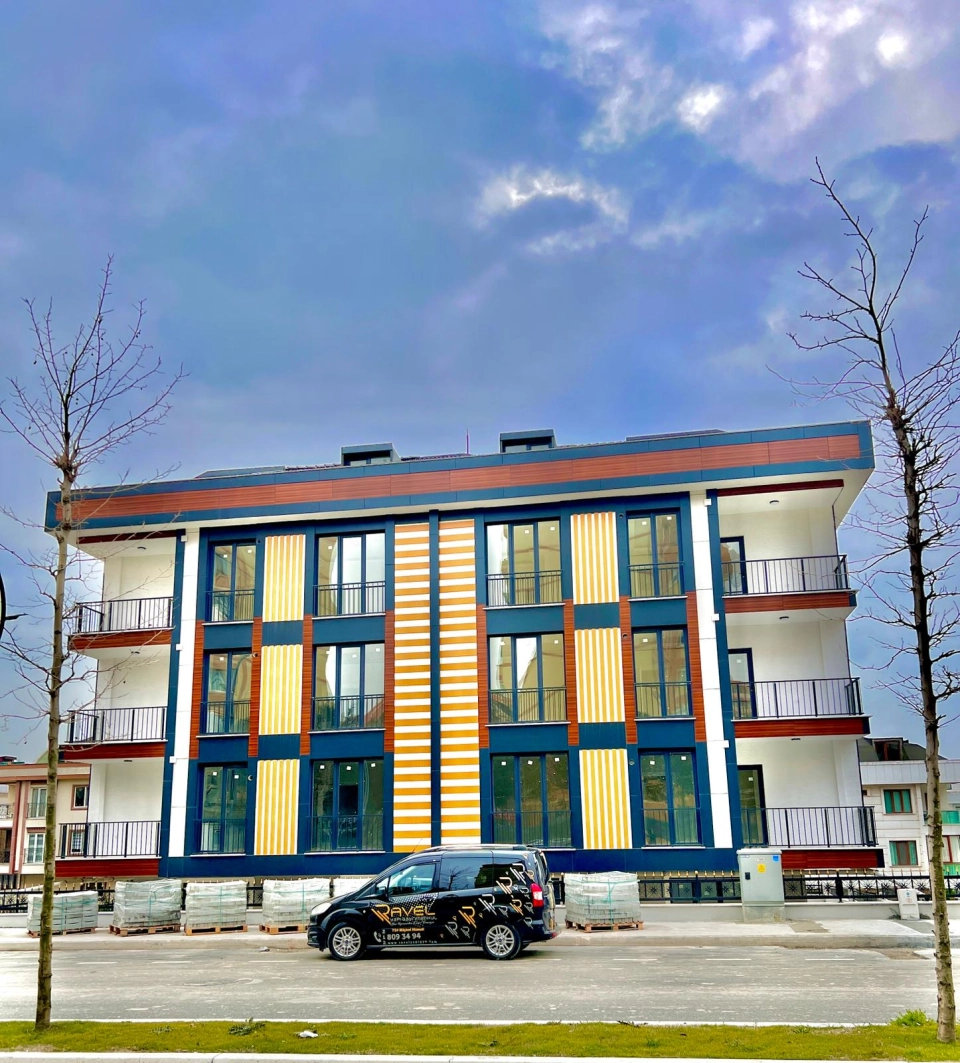 Apartments with captivating views of Beylikdüzü Beach