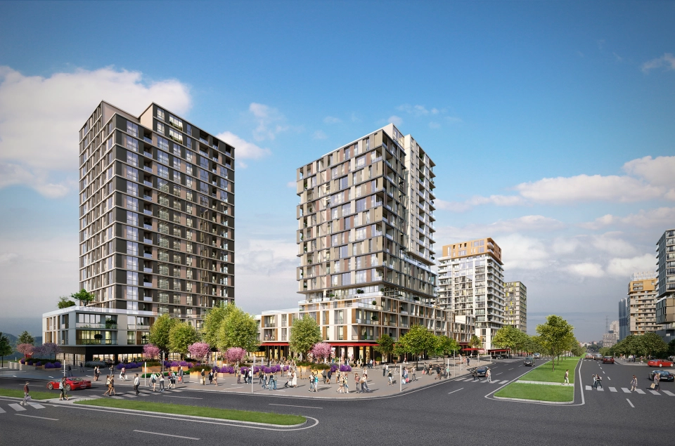 Modern apartment in Bahcesehir