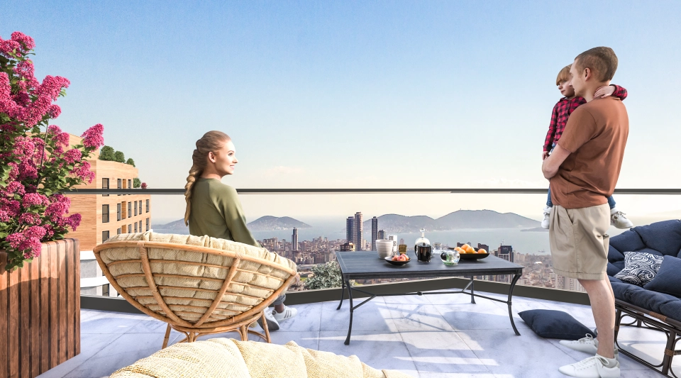 Apartments in the best climate in Istanbul (Kartal)