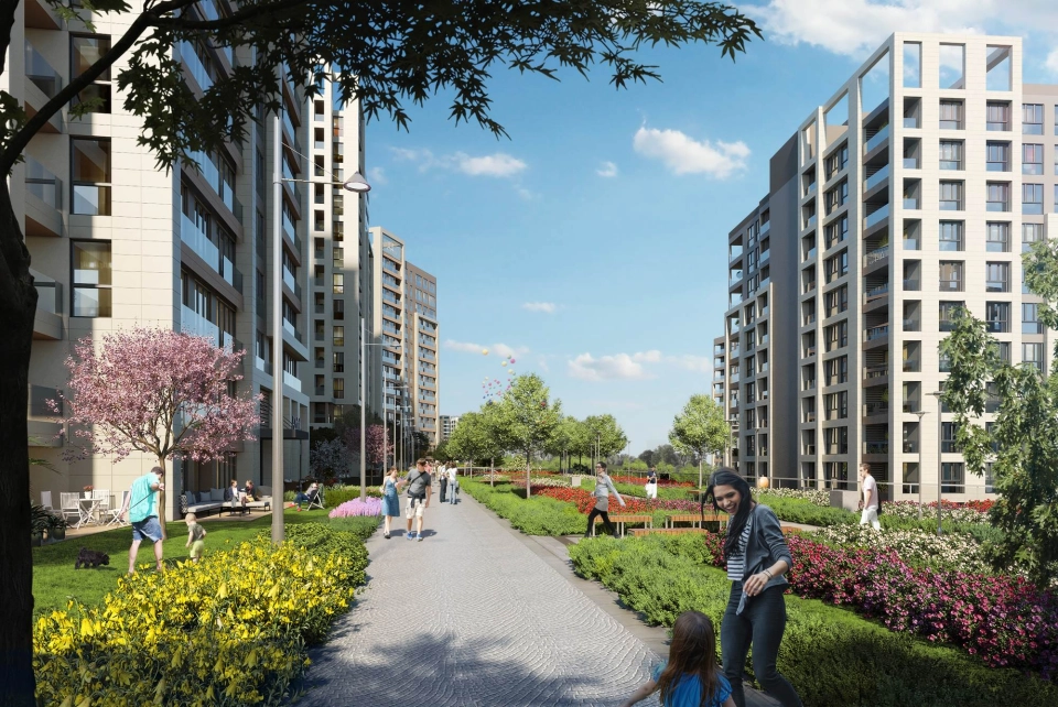 Apartment with easy access to public transport in Bashakshehir