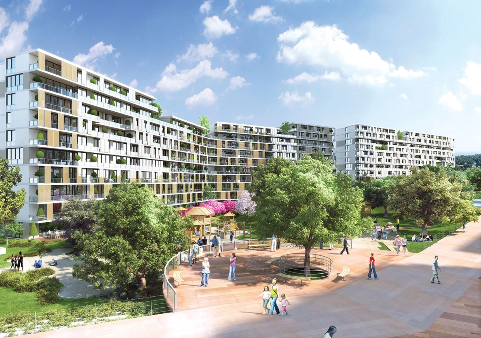 High yielding investment flats with a luxurious style in Ümraniye, Istanbul