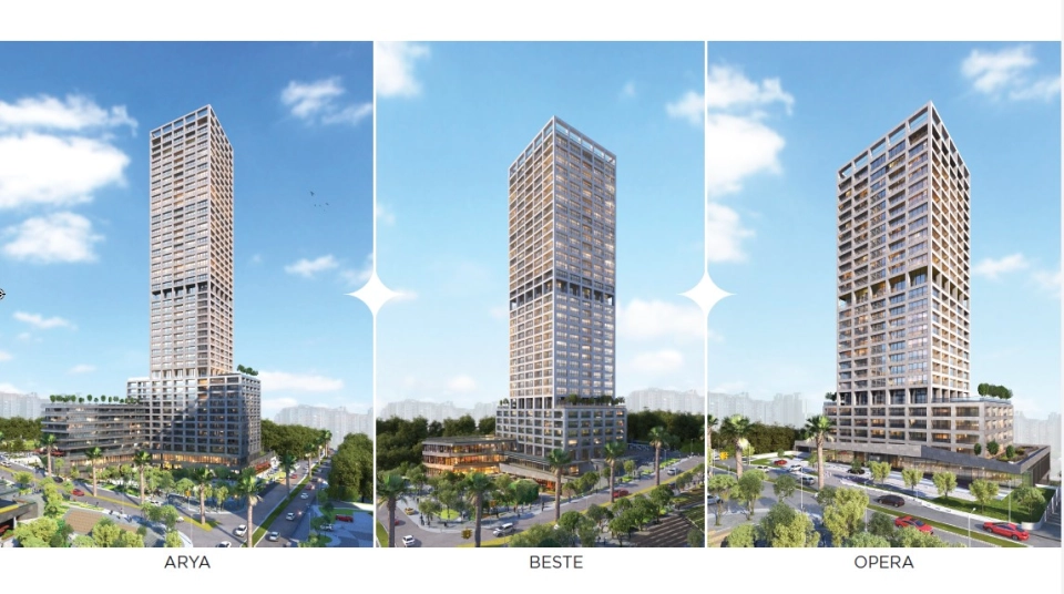 Apartment with an outstanding view in Ataşehir area