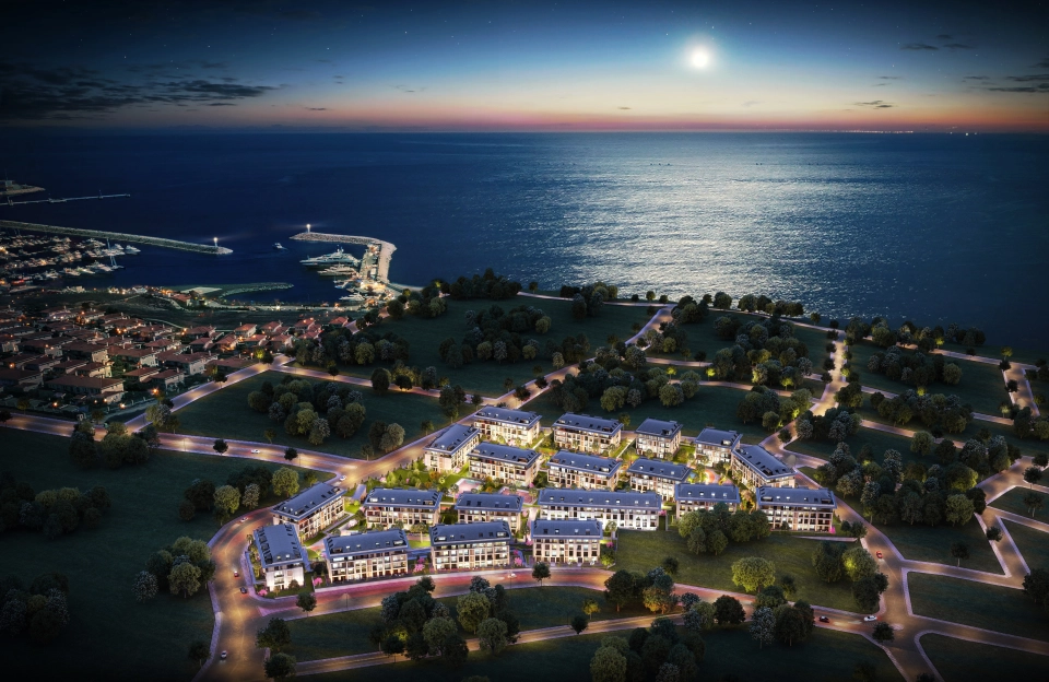 Apartments with a spectacular view of the Marmara Sea