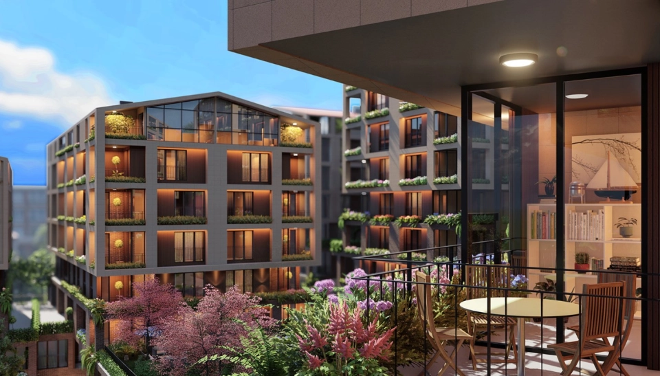 Luxurious residential apartment near the bosphorus in Uskudar