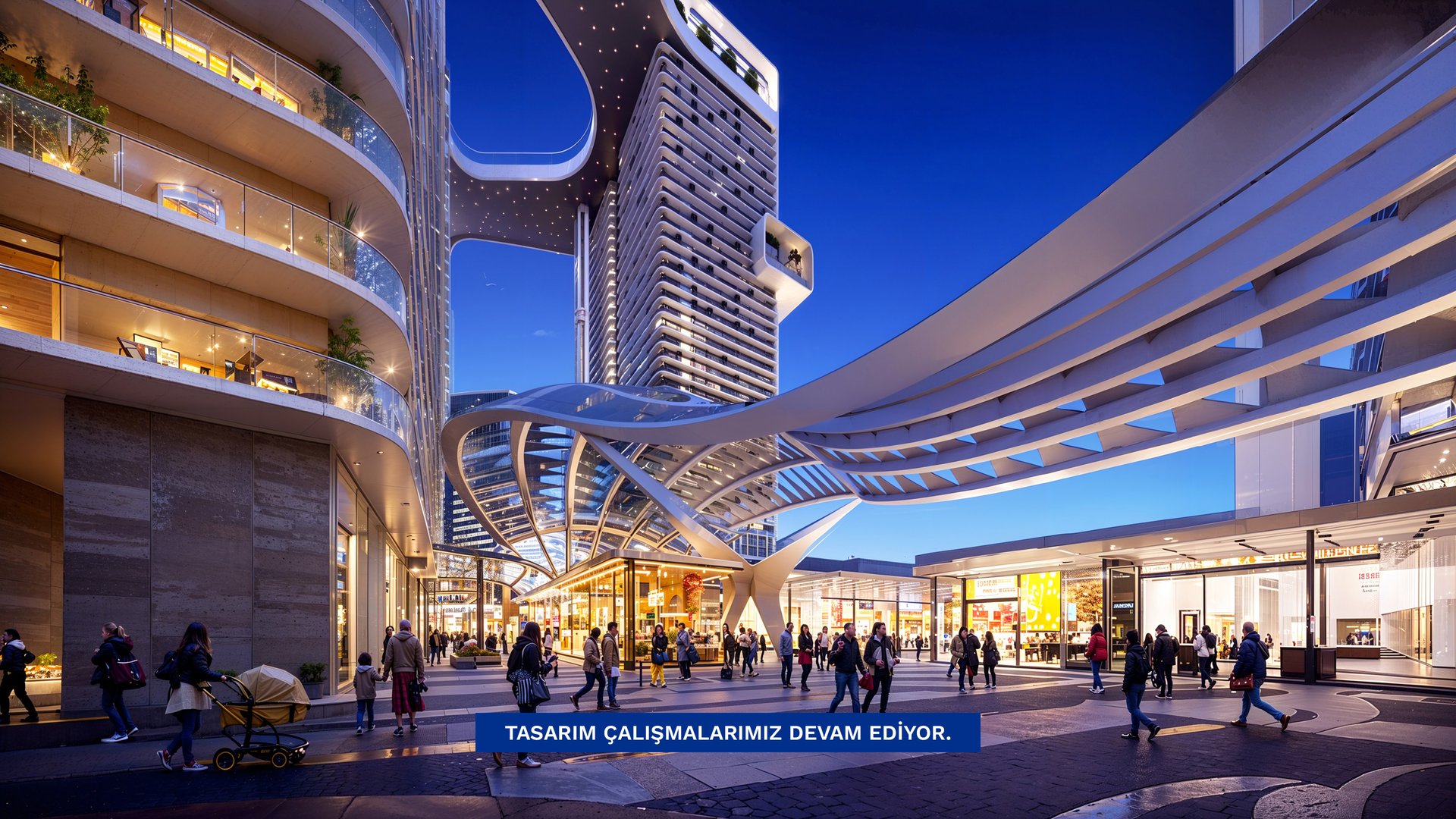 Résidences Luxe avec Vue sur la Ville à Şişli, Istanbul - Développement Mixte