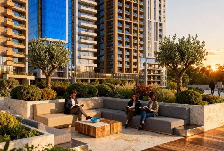 Résidences de Luxe avec Vue sur la Ville à Maslak, Istanbul – Éligible Citoyenneté Turque