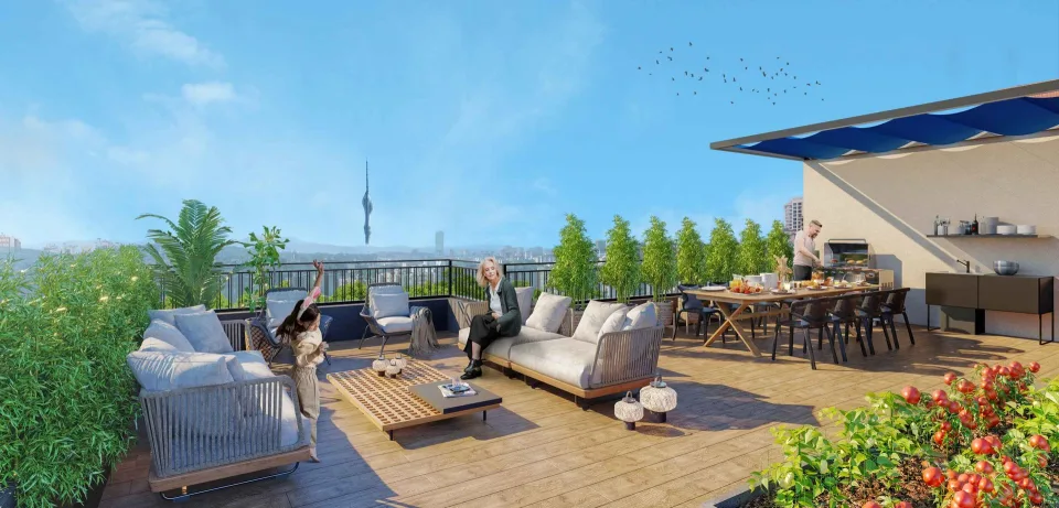 High-End Family Residences Near Metro & Financial Center