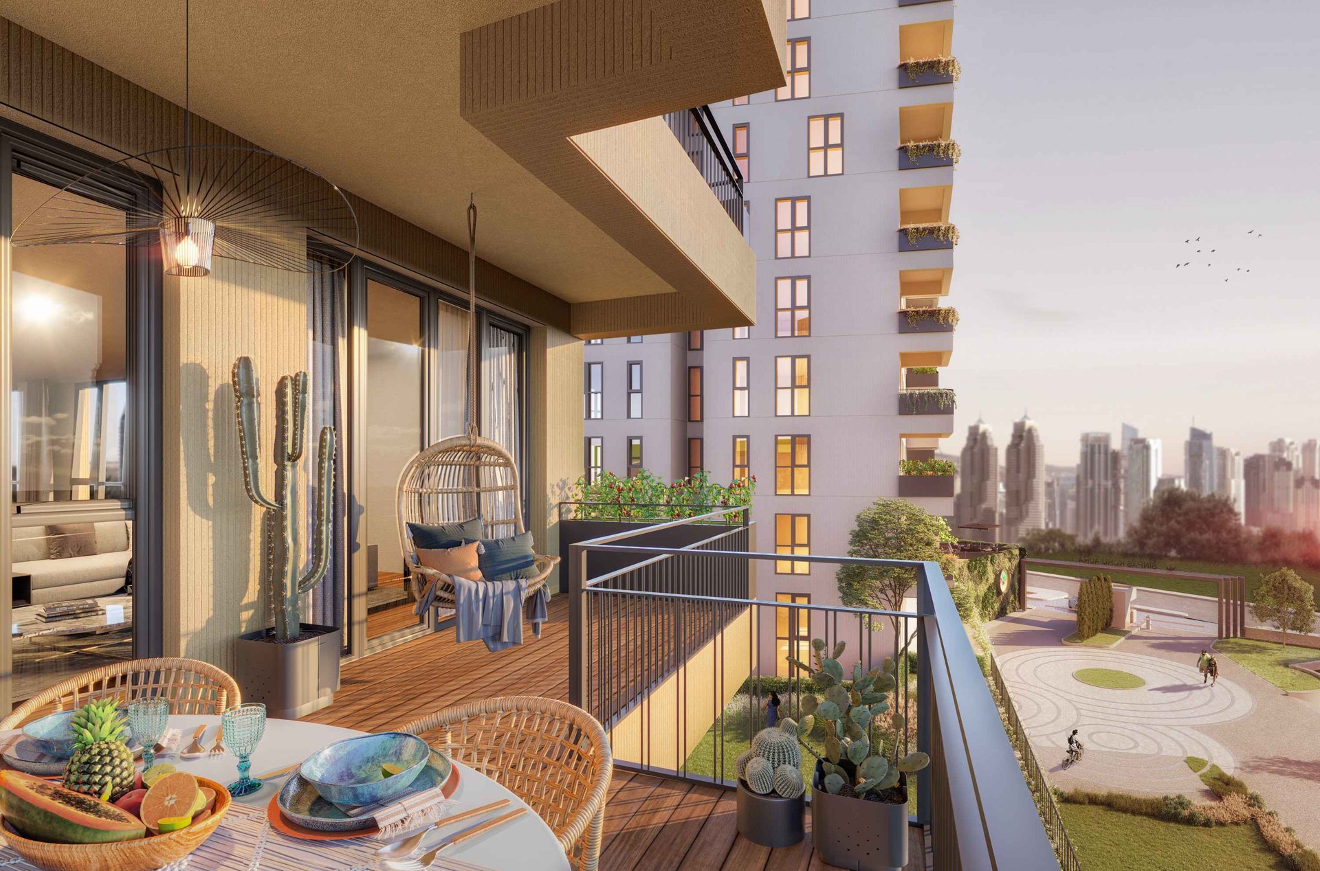 High-End Family Residences Near Metro & Financial Center